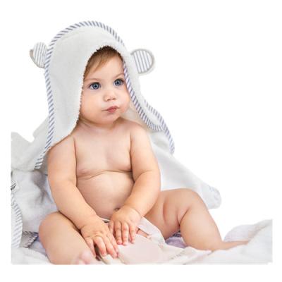 China Hot Sale QUICK DRY Bamboo Baby Amazon Towel Hooded Bath Towel for sale