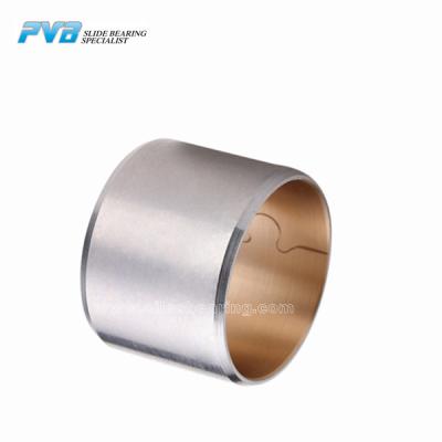 China CuSn6.5P Bimetal Bushing Bronze Alloy Lead Free Bimetallic Bushing for sale