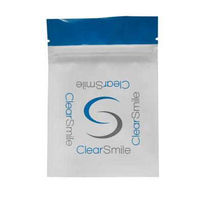 China Security Customized Printed Aluminum Foil Bag Aluminum Foil Packaging Bag For Clear Smile for sale
