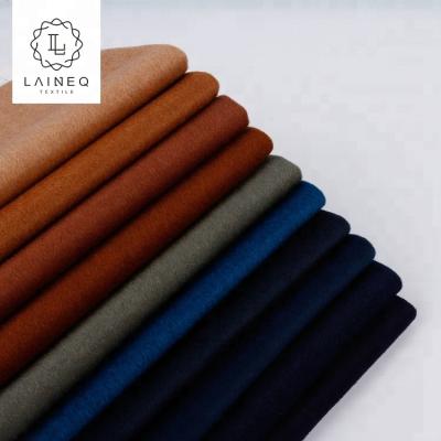 China Plain RUNNING Wholesale Superfine Wool Cashmere Fabric Merino Fleece For Winter Coats for sale