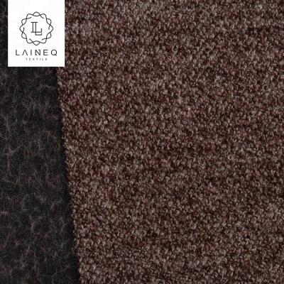 China Simple RUNNING Superfine Texture Washable Loop Wool Fabric For Winter Garment Overcoats for sale