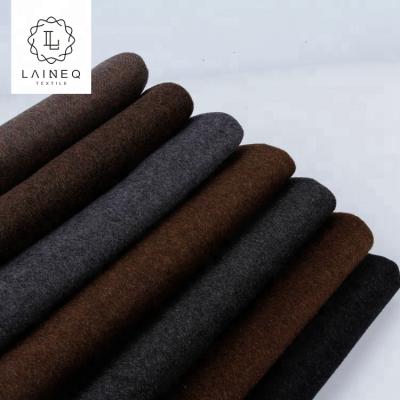 China Cheap low price plain 50% wool men's suit hot sales plain RUNNING fabric for sale