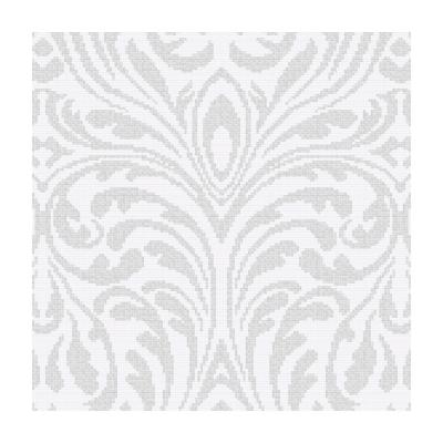 China Parquet ZF Silver Foil Glass Mosaic Slabs And White Mosaic Pattern Wall Tiles Living Room Bathroom Glass Mosaic Slab Decor for sale
