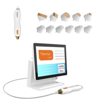 China Portable Micro RF Machine Gold Fractional Micro Needle Face Lift Wrinkle Remover RF Micro Needle for sale
