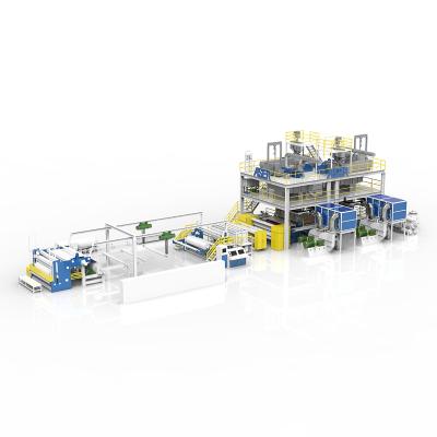 China Factory SS Spunbond Nonwoven Fabric Making Machine Pet Spunbond Nonwoven Fabric Making Machine for sale