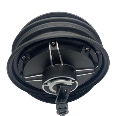 China China Professional Manufacture 2000w 205 V1 48v 96v Bldc Two Series 10 Inch Wheel Hub Electric Motor for sale