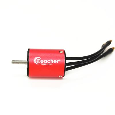 China Optional Inrunner 9V 350w 6000KV High Efficiency DC Brushless Motor of rc boat for sale