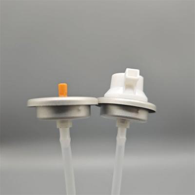 China Foam Cleaner Valve And Cap Precision Design For Foam Spray Output for sale