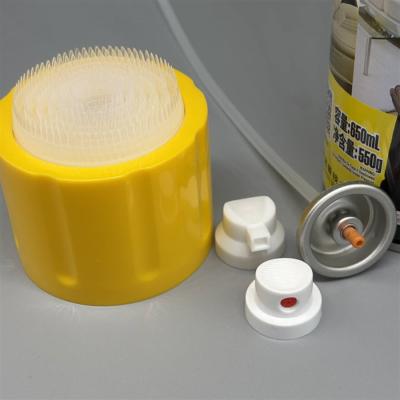 China Foam Spray Cleaner Valve And Cap For And Consistent Foam Output for sale