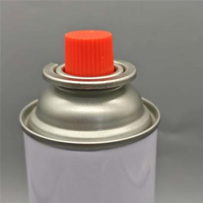 China Válvula de fogão de cartucho de gás de butano Válvula de recipiente de combustível recarregável premium para fogões de acampamento e aquecedores portáteis à venda