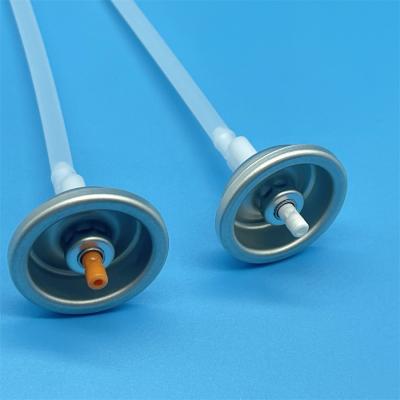 China Gebruikersvriendelijke 360 graden aërosolklep met actuator voor dagelijkse gebruikers met eenvoudige bediening Te koop