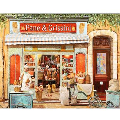 China Modern Food Store Round Or Square Kits Diamond Embroidery Drill Decoration DIY Gift Home Diamond Painting Full for sale