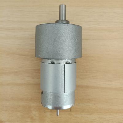 China Huayida Totally Enclosed Customized 37MM 10kgf.cm 3V 6V 12V Planetary Gearbox High Torque DC Motor With Gearbox for sale