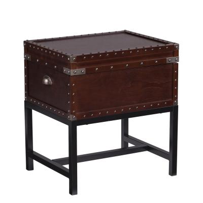 China PANEL stylish storage cabinet with metal frame design for sale