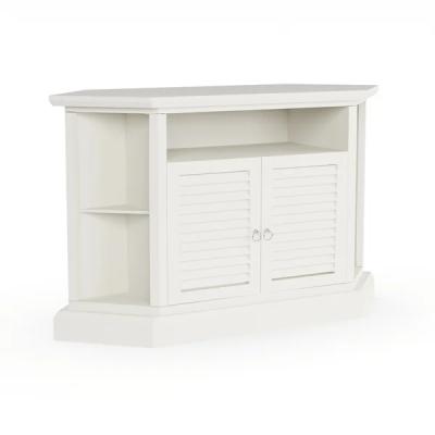 China New Design White Wooden Corner TV Stand (Others) Furniture Adjustable for sale