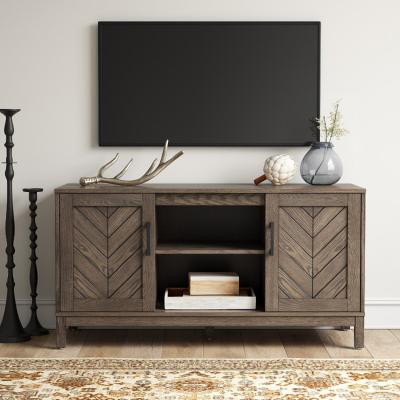 China Adjustable Beams 2018 New Modern Wood TV Stand Living Room Furniture TV Cabinet for sale
