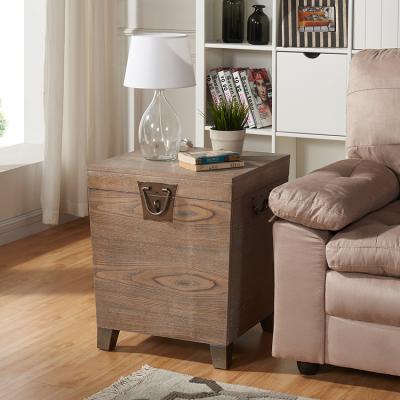 China No Additional Features Custom 16 Year Manufacturer Oak Coffee Table Modern Pyramid Trunk End Table for sale