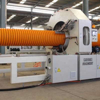 Chine HDPE PE PP Corrugated Pipe Production Line 395KW DWC Tube Extrusion Machine à vendre