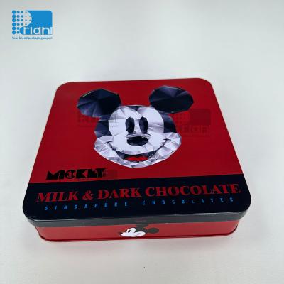 中国 OEM オーダーメイド 形状 メタル ステンプレート ギフト ステン缶 販売のため