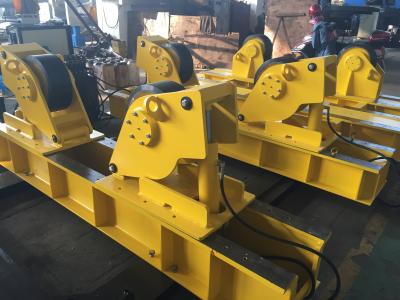 China Las ayudas de tubo ajustables del tornillo manual que sueldan con autógena el acero/el poliuretano del rotor ruedan en venta