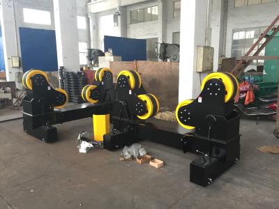 China Tipo móvil rodillos de la pintura negra de la soldadura del tubo que cubren con el caucho, capacidad 60Ton en venta