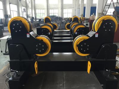 China Soldadura del buque de 10 toneladas que da vuelta a Rolls, tipo Uno mismo-Alineado ruedas de la PU para instalar tubos en venta