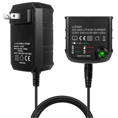 China Universal LCS1620 Max 10.8V 14.4V 20V 0.5A Power Tool Battery Charger for Black and Decker LCS1620 for sale