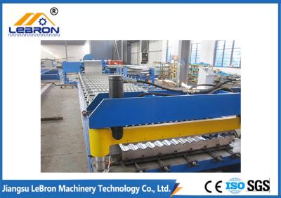 China 1250mm 5.5KW Mitsubishi PLC-Wellblech, das Maschine herstellt zu verkaufen