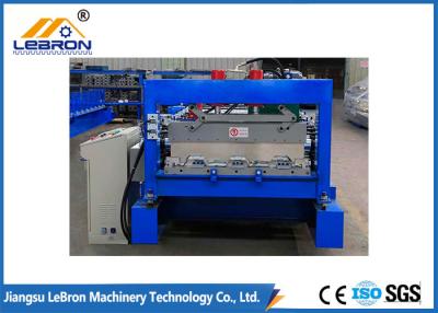 China 0.8-1.5mm Stärke-Metallplattform, die Maschine, Fliesen-Rolle des Schritt-15KW bildet Maschine bildet zu verkaufen