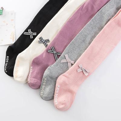 China 2019 custom made cotton silicon girl antibacterial high quality pantyhose for sale