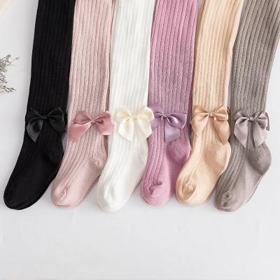 China Custom Cheap High Quality Soft Antibacterial Cotton Kids Tights for sale