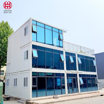 China Morden 40 Ft 3 Bedroom Luxury Small Prefabricated Shipping Container Houses for sale