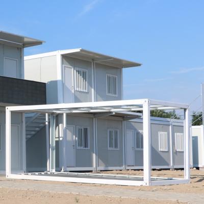 China Zontop Low Cost 2 Bedroom 20m2 Single 20ft Tiny House Container Modular Prefab Home for sale