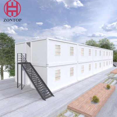 China Zontop New Desigen High Quality Easy Installation Modular Storage Prefab Home Container House for sale