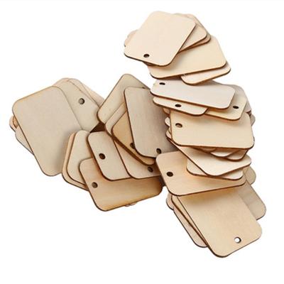 China Europe Unfinished Wooden Plywood Slice Blank Wooden Door Hanger Sign For DIY Crafts for sale