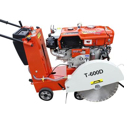 China T-600D Face Course Slotting Machine Blade 600mm 24 Inch 22cm Concrete Cutter Saw Road Cutting Machines With Water Cooled Diesel Engine for sale