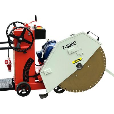 China Surface Course Slotting Machine T800E 800Mm Blade Asphalt Road Cutting Depth 32Cm Concrete Saw Cutter With Electric Motor 11Kw 15Kw 22Kw for sale