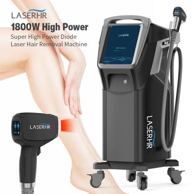 Chine 808nm diode laser dépilateur 1800W 12 Laser Bar diode laser de glace à vendre