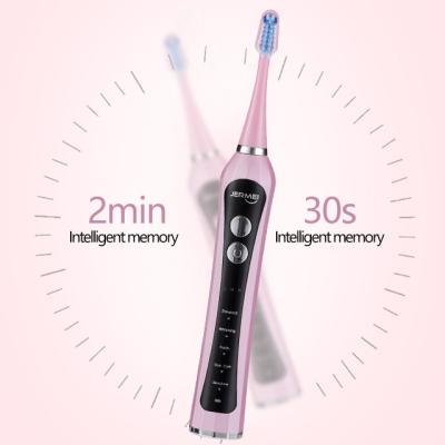 China Battery Operated Electric Toothbrush USB Charging Household Sonic Adult Soft Hair Waterproof Vibration 15 Speed Automatic Toothbrush for sale