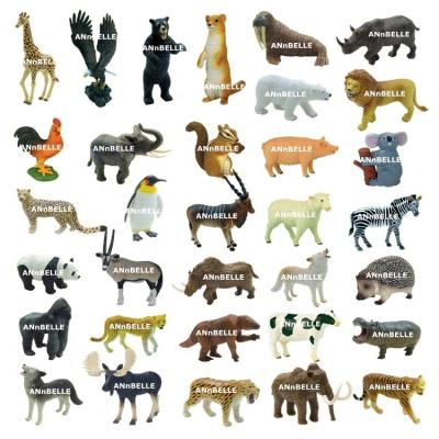China Construction Toy 3D Animal Puzzle 3D Animal Model Assemble Animal Toys Capsule Give Away Educational Toys for sale