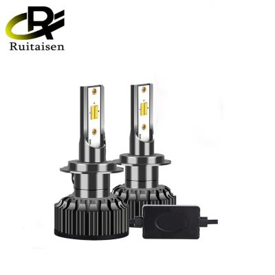 China 72W H7 LED Lights H1 H8 H 9 H11 9005 Aluminum Instant Changing Auto Headlights 3000K 4300K 6500K ZN3 3Colors New 9012 9006 H4 Car Lamp for sale