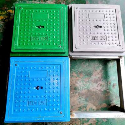 China Hoge sterkte SMC Manhole Covers Betrouwbare non door gaten Toegang Solution Te koop