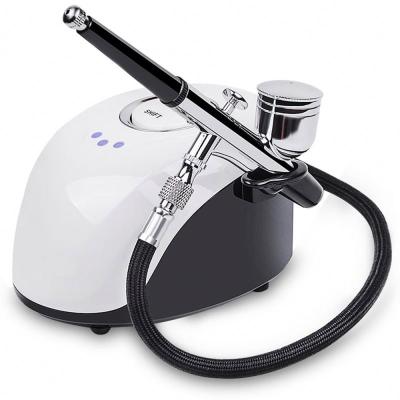 China Skin Tightening 2021 Popular Portable Skin Moisturizing Steam Mist Salon Oxygen Injection Facial Jet Beauty Machine For Home Use for sale