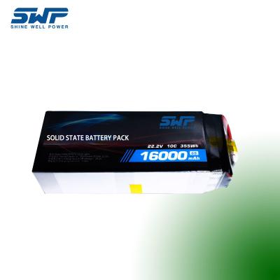 China 22.2v 16ah Solid State Battery Pack voor het starten van gereedschappen en drones Te koop