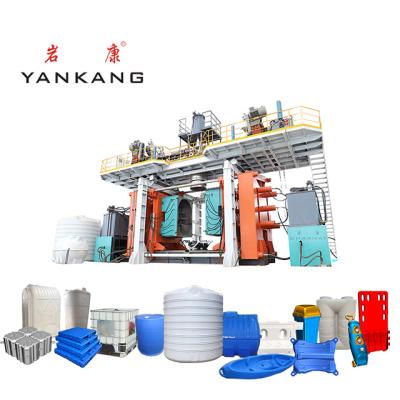 China Tank Making 3000L 7 Layer Blow Molding Machine Extrusion for sale