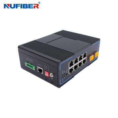 Κίνα Βιομηχανικός διακόπτης διαχείρισης Ethernet 8x10 / 100 / 1000base-T 2x1000base-X SFP+ προς πώληση