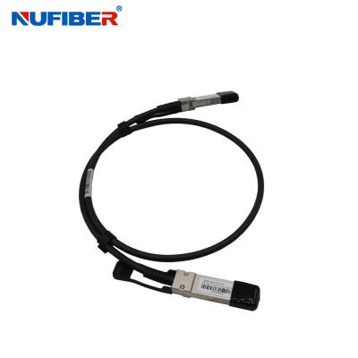 China 40G QSFP+ To QSFP+ Passive AWG24 Direct Attach Copper Cable 1M 3M for sale