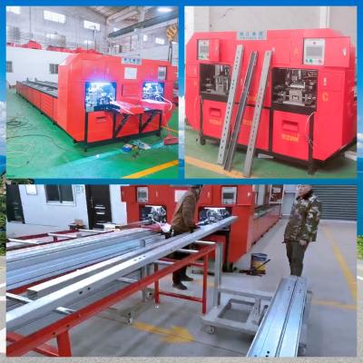 China Solar Parts Punching Machine / Aluminum Alloy Solar Bracket Punching Machine for sale