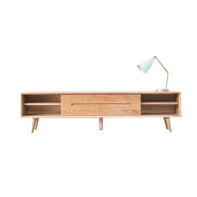 China Customized Factory Custom Modern Simple Design Luxury Solid Wood TV Table TV stand TV Cabinet For Living Room for sale
