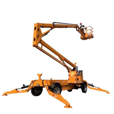 China Hotels Swing Hydraulic Arm Lift Lift for Aerial Work Platform/Stationary Lift/Curved Arm Lift Platform for sale